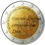 2020 ESLOVENIA 2 EUROS ADAM BOHORIC