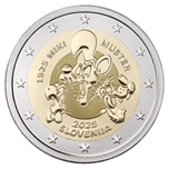 2025 ESLOVENIA 2 EUROS MIKI MUSTER