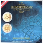 2007 AUSTRIA SET EUROS 8p