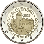 2026 ESLOVAQUIA 2 EUROS CAPITAL EUROPEA DE LA CULTURA