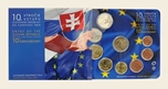 2014 ESLOVAQUIA SET EUROS 9p EUROS