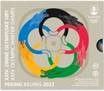 2022 ESLOVAQUIA SET EURO 8p + MEDALLA JJOO