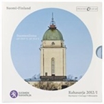 2012 FINLANDIA SET EUROS 8p+MEDALLA