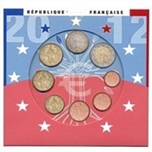 2012 FRANCIA SET EUROS 8p FDC