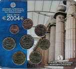 2004 GRECIA SET EUROS 8p