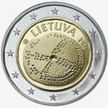 2016 LITUANIA 2 EUROS CULTURA BALTICA