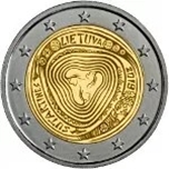 2019 LITUANIA 2 EUROS SUTARTINES