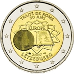 2007 LUXEMBURGO 2 EUROS TRATADO ROMA