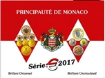 2017 MONACO SET 8p EUROS FDC