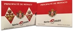 2020 MONACO SET 8p EUROS FDC