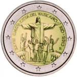 2013 VATICANO 2 EUROS JORNADA JUVENTUD