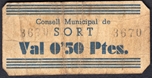 S/F C.M DE SORT 50 CTMOS T.2786. Ord.Cat.50