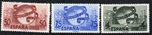 1949 ANIVERSARIO UNION POSTAL 3v.
