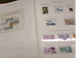 ALBUM + SELLOS ESPAÑA 1986 a 1991 + HOJAS OLEGARIO